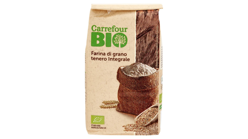 Carrefour Farina integrale di grano tenero