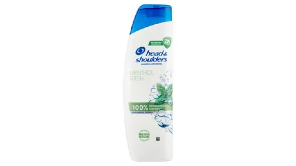 Head & Shoulders Shampoo Antiforfora Menthol Fresh