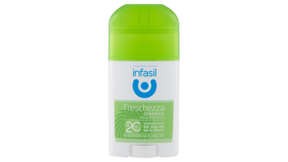 infasil Freschezza Dinamica Stick con antibatterico