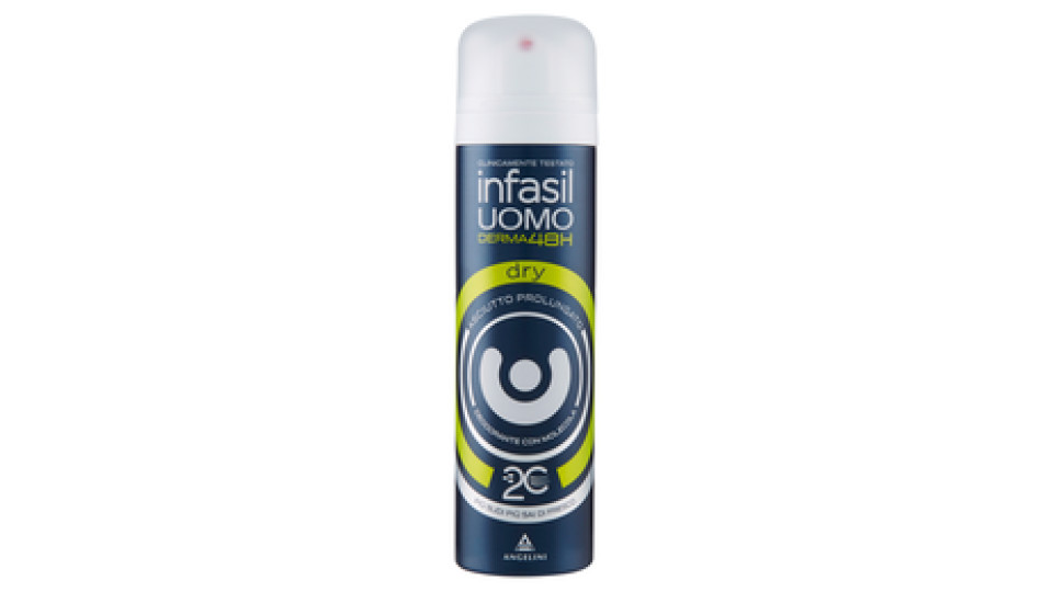 Infasil Uomo Derma 48h dry deodorante spray