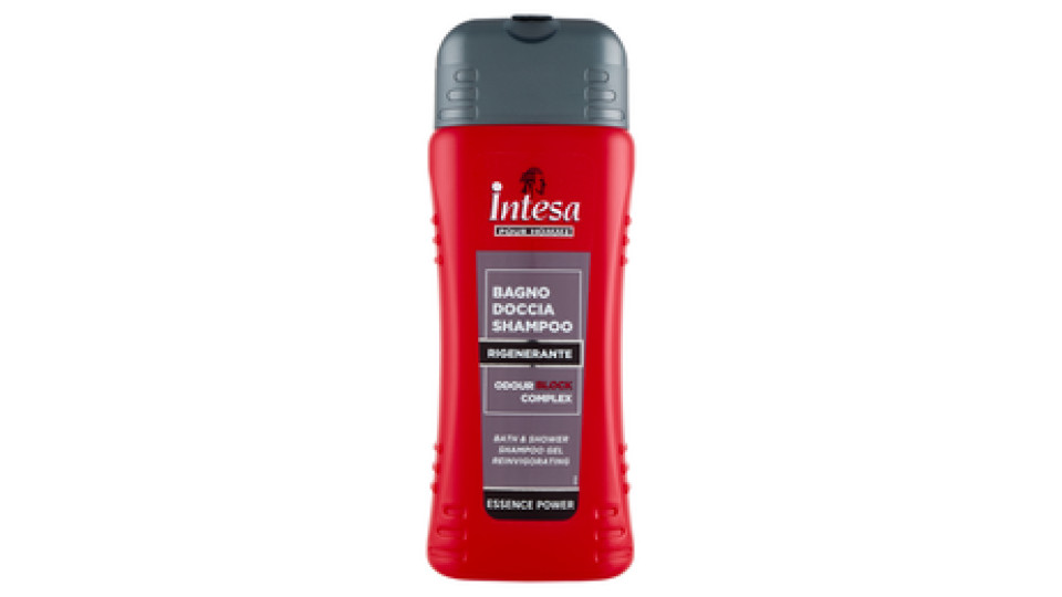 Intesa Pour Homme Bagno doccia shampoo rigenerante essence power