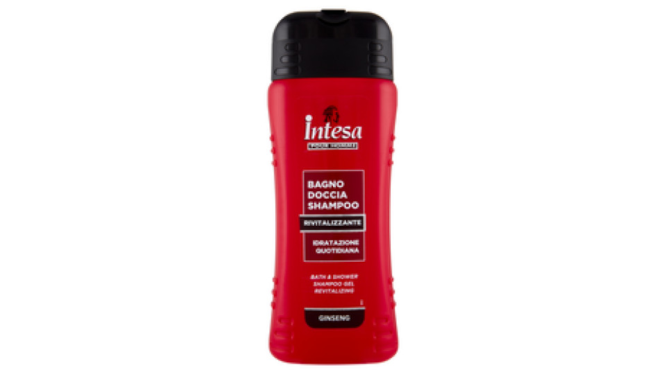 Intesa Pour Homme Bagno Doccia Shampoo Rivitalizzante Ginseng 500 mL