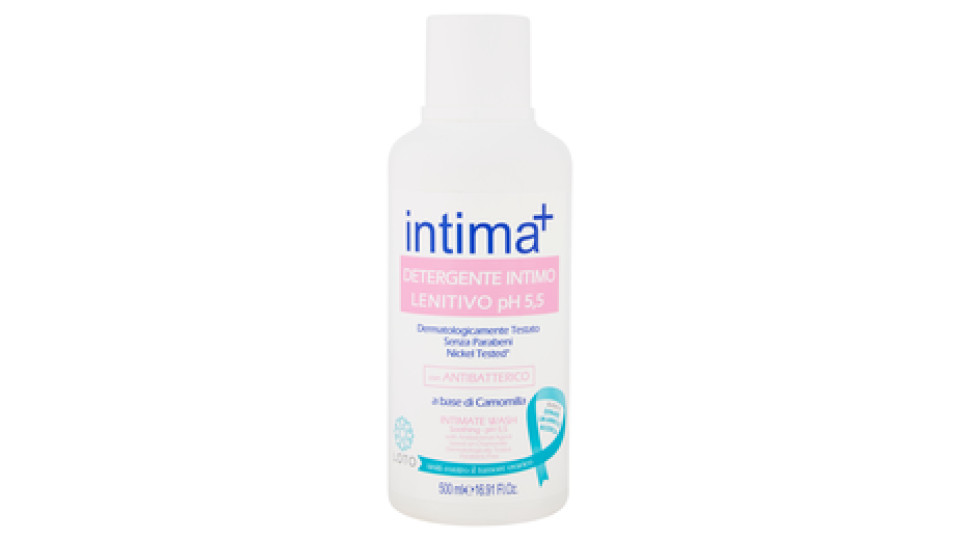 Intima⁺ Detergente Intimo Lenitivo Ph 5,5