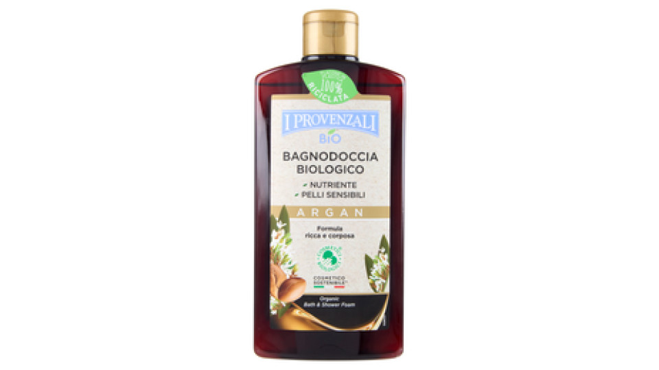 I Provenzali Bio Bagnoschiuma Biologico Argan