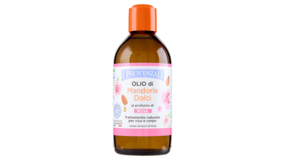 I Provenzali Olio di Mandorle Dolci Puro al 100% al Profumo di Tè Verde