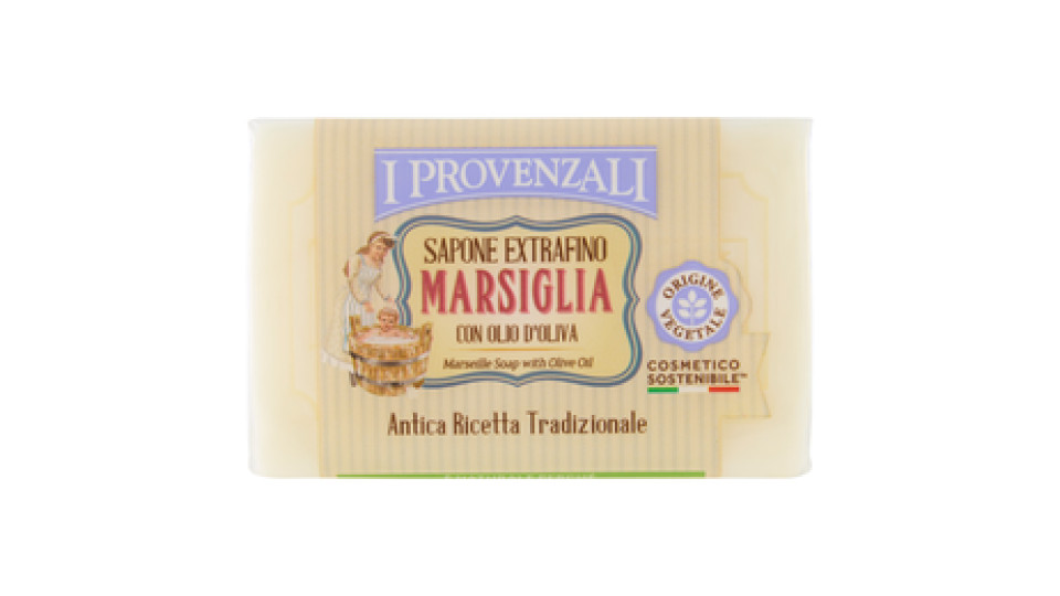 I Provenzali Sapone Marsiglia Extrafino All'Olio di Oliva