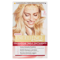L'Oréal Paris Excellence Crema colorante triplo trattamento avanzato, 9.1 Biondo Chiarissimo Cenere