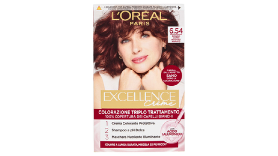 L'oréal Paris Excellence Creme Crema Colorante Biondo Scuro Mogano Ramato