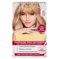Excellence Creme Crema Colorante 8.1 Biondo Chiaro Cenere