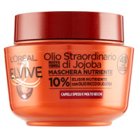 L'Oréal Paris Elvive Olio Straordinario, Shampoo Nutriente per Capelli Secchi o Spenti, 300 ml, Confezione da 2
