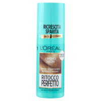 L'Oréal Paris Ritocco Perfetto Spray Ritocco Radici, Colorazione Ricrescita, Copre i Capelli Bianchi e Dura 1 Shampoo, 5 Biondo