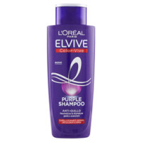 L'Oréal Paris Shampoo Antigiallo Color Vive Purple, Shampoo Antigiallo per Capelli Schiariti, Biondi, Decolorati e Grigi, 200 ml, Confezione da 1