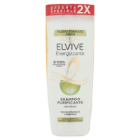 L'Oréal Paris Elvive Multivitaminico Fresh Shampoo Delicato per Capelli da Normali a Grassi
