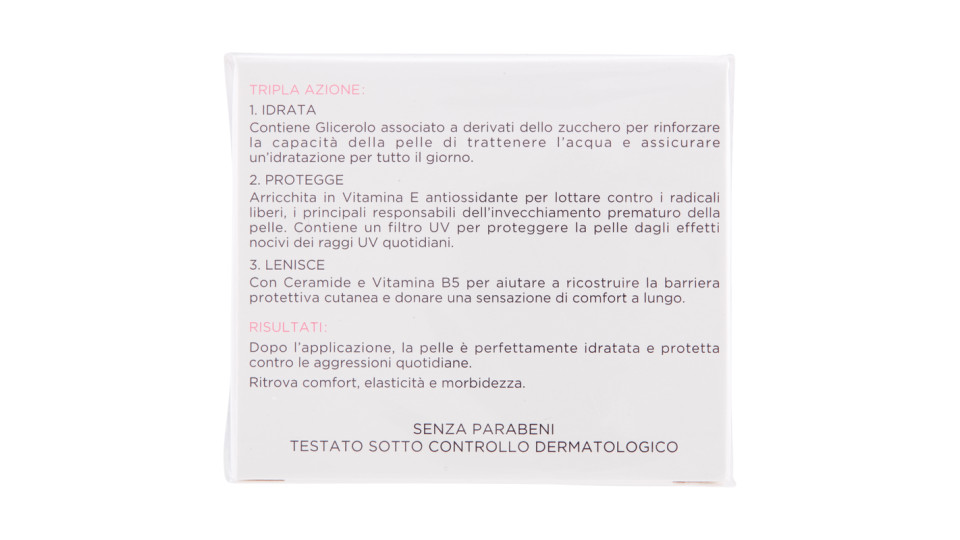 L'Oréal Paris Tripla Attiva Crema Idratante Protettiva per Pelli Secche o Sensibili