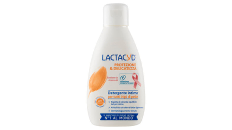 Lactacyd Protezione & Delicatezza Detergente intimo per tutti i tipi di pelle 200 ml