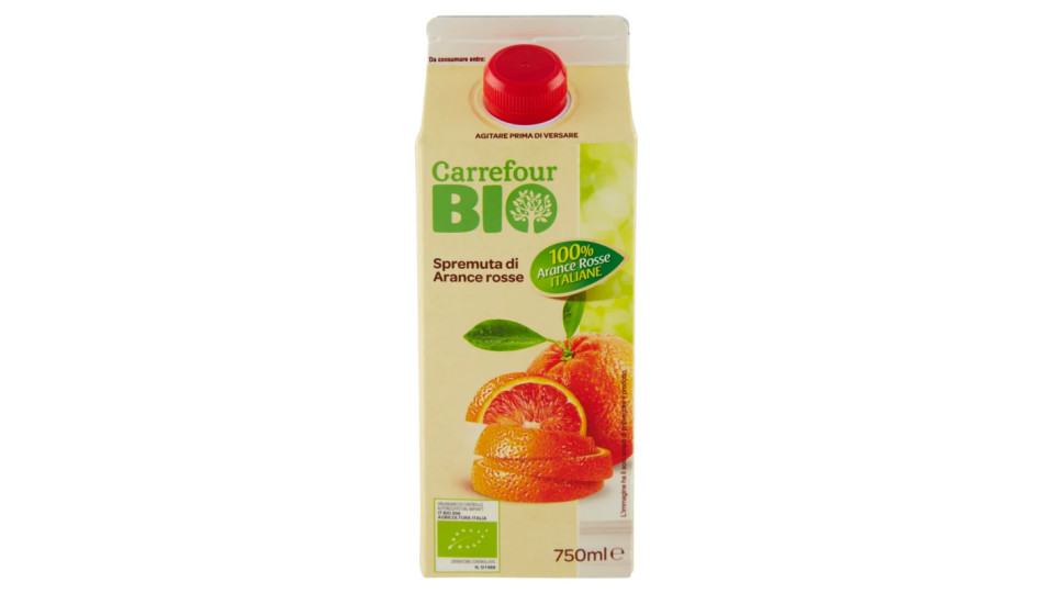 Carrefour Bio Spremuta di Arance rosse