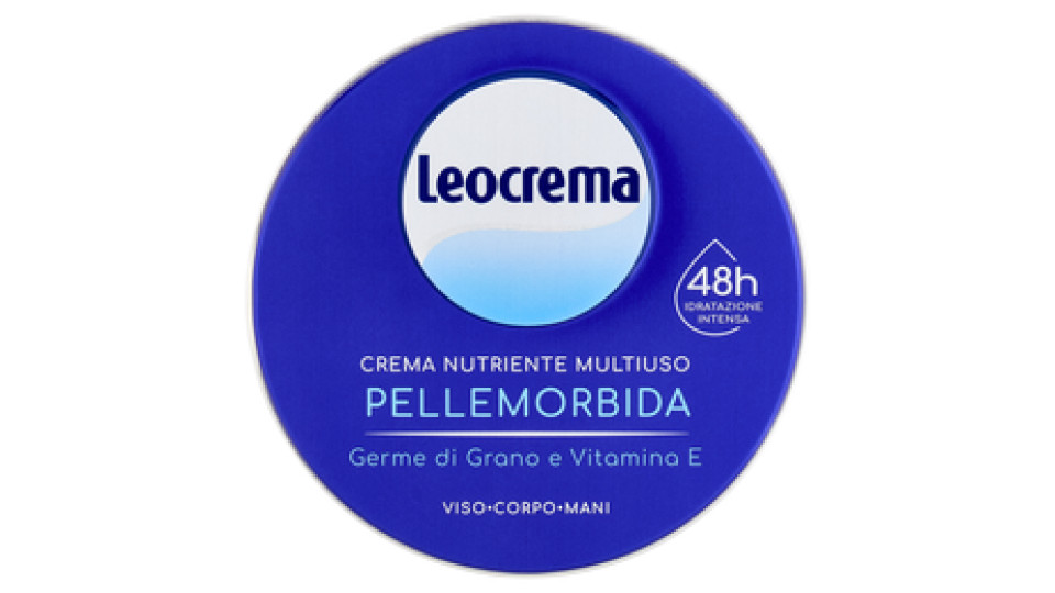 Leocrema Crema Nutriente Multiuso Pellemorbida Germe di Grano e Vitamina E 150 ml