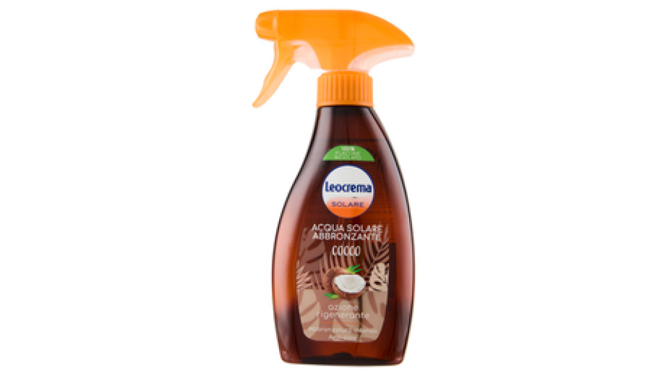 Leocrema Solare Acqua Spray Abbronzante Cocco