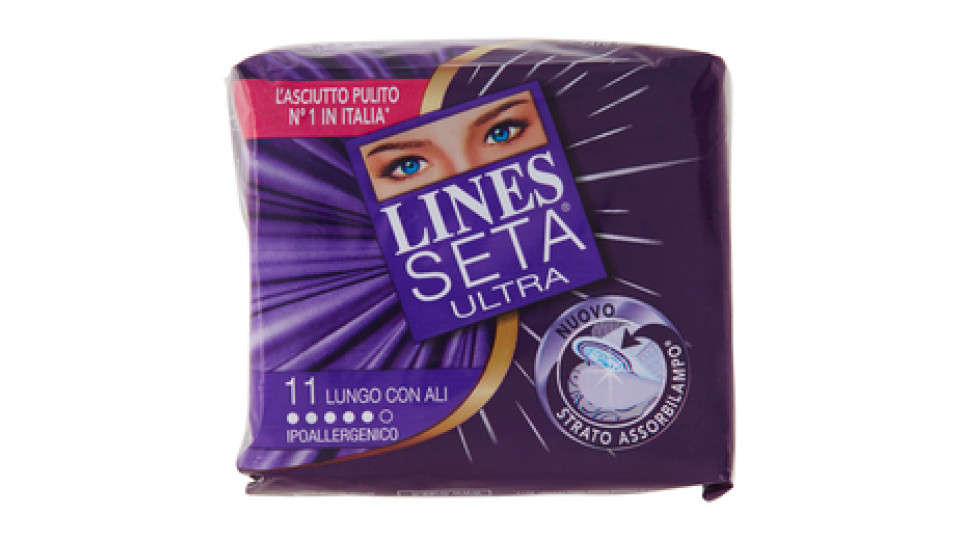 Lines Seta Ultra Lungo Ali x11