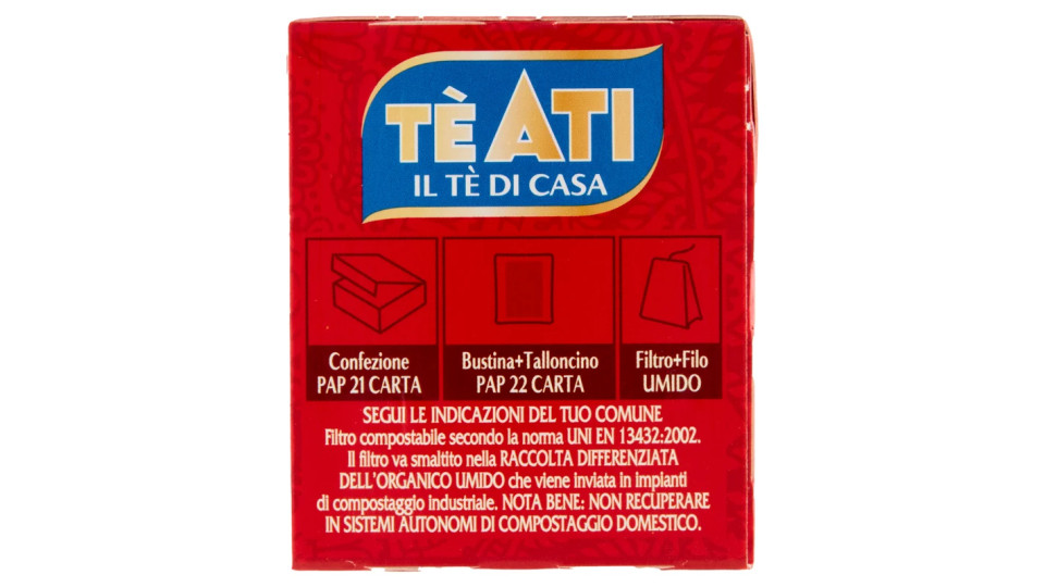 Tè Ati - Tè Classico, Nero, 25 filtri - 37.5 g