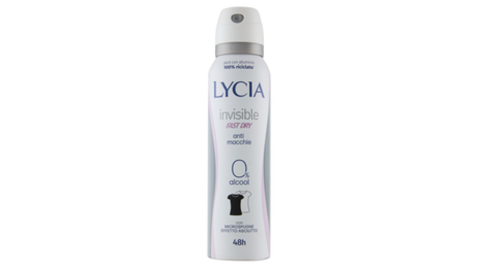 Lycia Invisible fast dry spray gas