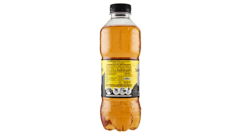San Benedetto Thè limone zero zucchero