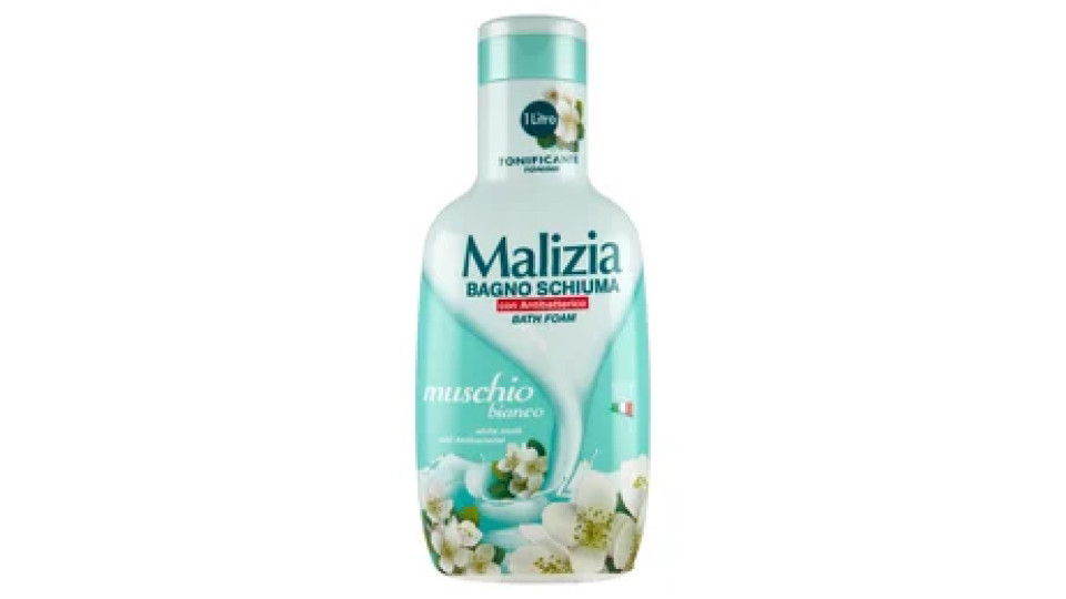 Malizia Bagno Schiuma Muschio Bianco
