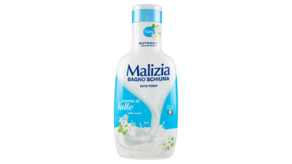 Malizia Bagno Schiuma Crema di Latte