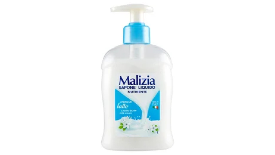 Malizia Sapone Liquido Nutriente crema di latte
