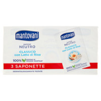 Mantovani Sapone Neutro Classico con Latte di Riso
