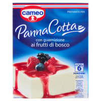 cameo Panna cotta frutti di bosco