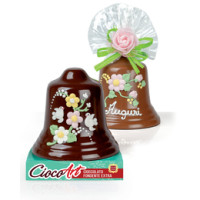 Campana Decorata Cioccolato Latte/fondente 
