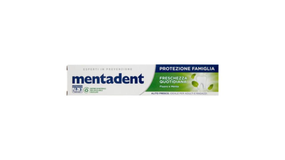 Mentadent Protezione Famiglia Freschezza Quotidiana 75 ml