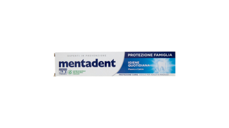Mentadent Protezione Famiglia Igiene Quotidiana 75 ml
