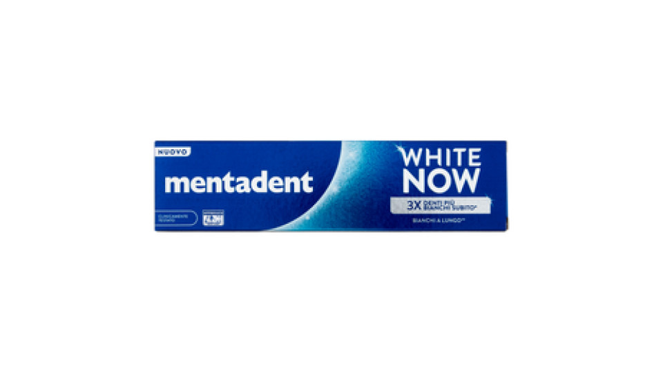 Mentadent Dentifricio White Now Ice Cool Mint