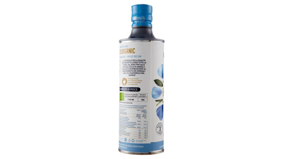 Piave Olio di Semi Biologico di Lino