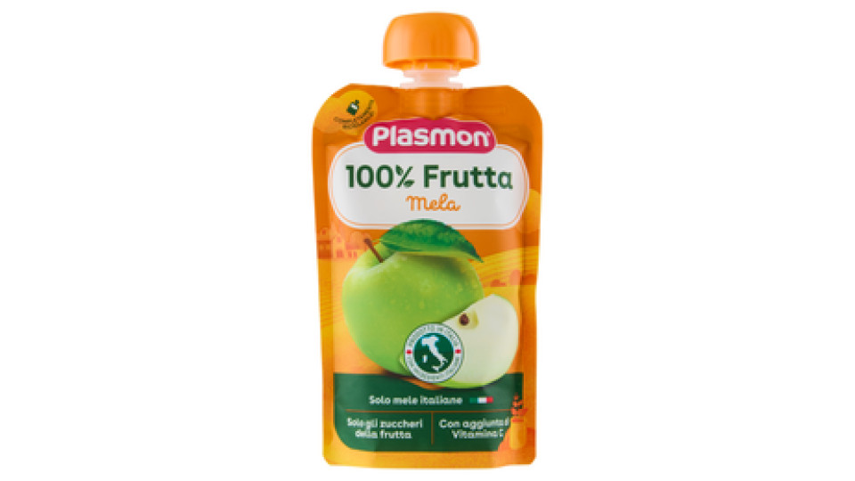 Plasmon 100% Frutta Mela, Pera, Banana 100 g