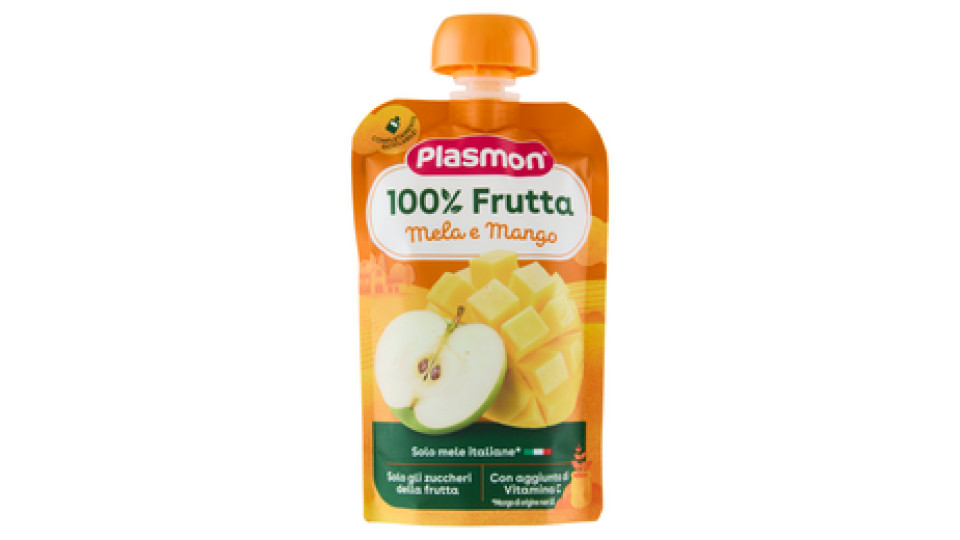 Plasmon 100% Mela e Mango 100 g