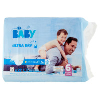 Carrefour Baby Ultra Dry 6 Large +16 kg