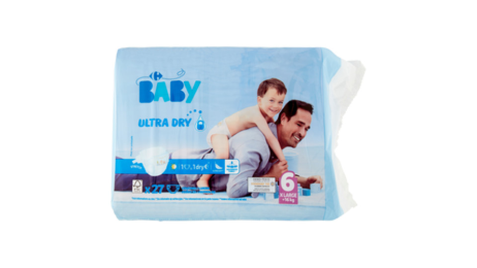 Carrefour Baby Ultra Dry 6 Large +16 kg