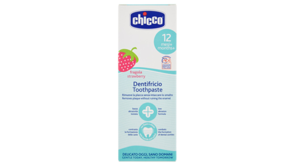 Chicco - Dentifricio, Fragola 