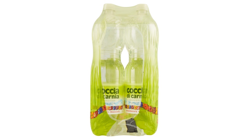 Goccia di Carnia Acqua Minerale Naturale Oligominerale Leggermente Frizzante