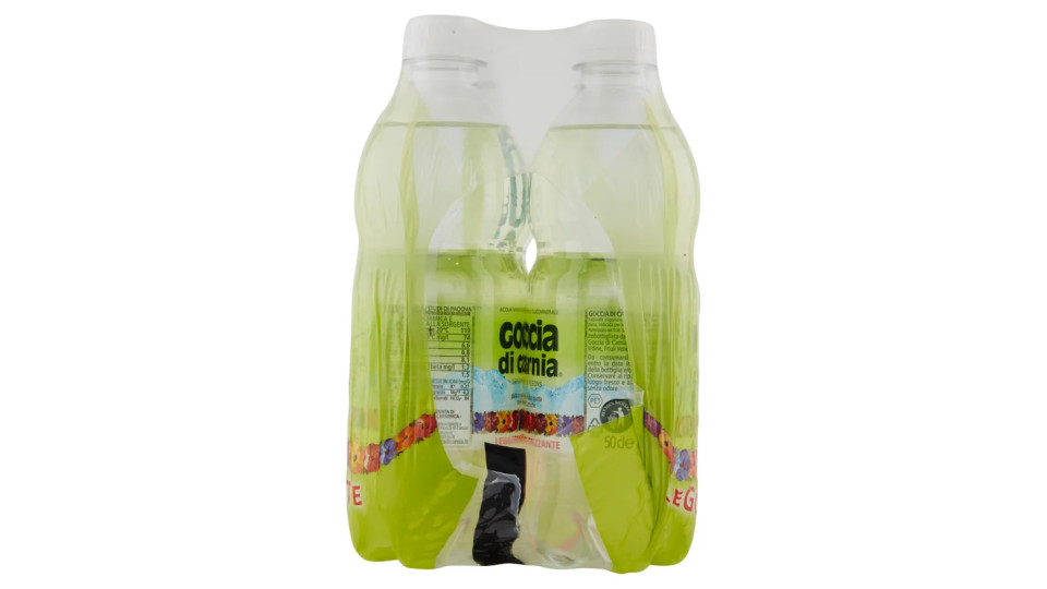 Goccia di Carnia Acqua Minerale Naturale Oligominerale Leggermente Frizzante