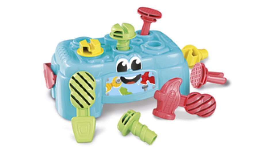 Clementoni 17042 - Banchetto Svita e Avvita, Multicolore