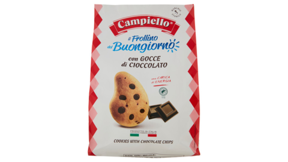Campiello i Biscotti del Buongiorno Frollini con gocce di cioccolato