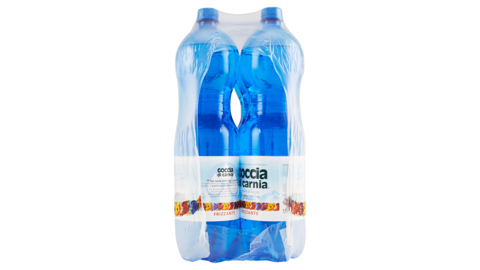 Goccia di Carnia Acqua Minerale Naturale Oligominerale Frizzante