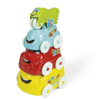 Clementoni 17111 - Veicoli Attività Scopri e Impila, Multicolore