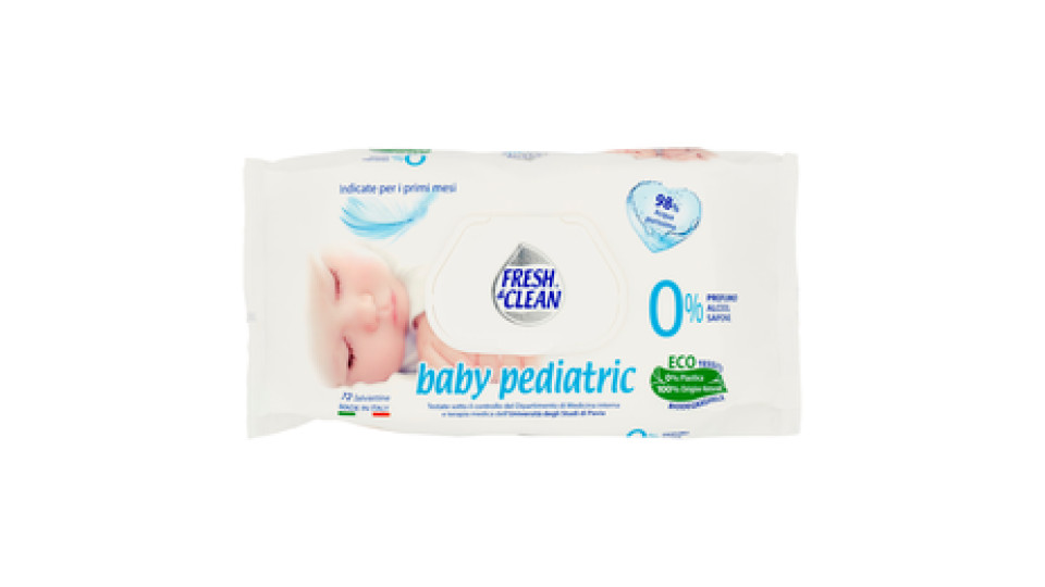 Fresh & Clean, Pediatric salviettine