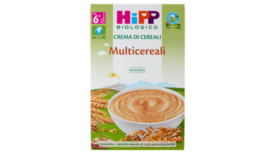 HiPP Biologico Crema di Cereali Multicereali