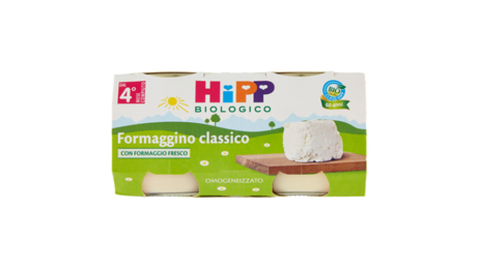 HiPP Biologico Formaggino classico Omogeneizzato